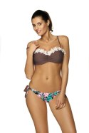 Kostium dwuczęściowy Kostium Kąpielowy Model Claudia Cubano M-452 Brown - Marko - XL Kostium dwuczęściowy Kostium Kąpielowy Model Claudia Cubano M-452 Brown - Marko - XL