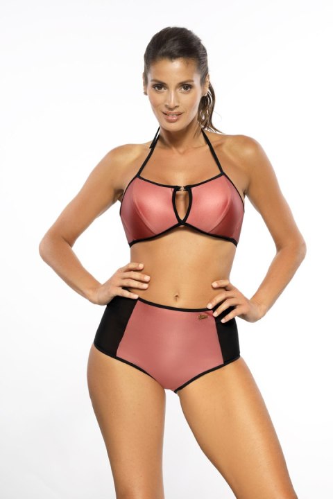 Kostium dwuczęściowy Kostium kąpielowy Model Giselle Nero-Anfora M-620 Pink Gold/Black - Marko - L Kostium dwuczęściowy Kostium kąpielowy Model Giselle Nero-Anfora M-620 Pink Gold/Black - Marko - L