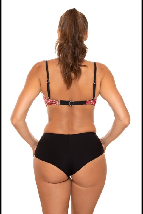 Kostium dwuczęściowy Kostium kąpielowy Model Lila M-704 Red/Black - Marko - 36 Kostium dwuczęściowy Kostium kąpielowy Model Lila M-704 Red/Black - Marko - 36