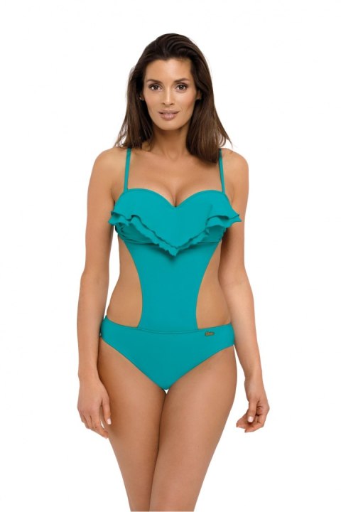 Jednoczęściowy strój kąpielowy Kostium kąpielowy Model Belinda Curacao M-548 Morski - Marko - XL