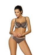Kostium dwuczęściowy Kostium Kąpielowy Model Charlotte Dark Taupe M-495 Mokka - Marko - M Kostium dwuczęściowy Kostium Kąpielowy Model Charlotte Dark Taupe M-495 Mokka - Marko - M