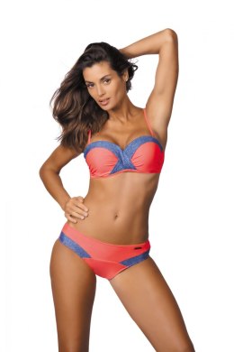 Kostium dwuczęściowy Kostium Kąpielowy Model Melinda Granatina M-395 Orange - Marko - L