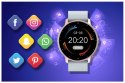 SMARTWATCH UNISEX GRAVITY GT1-8 - PULSOMETR, WŁASNE TARCZE (sg015h) SMARTWATCH UNISEX GRAVITY GT1-8 - PULSOMETR, WŁASNE TARCZE (sg015h)