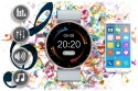 SMARTWATCH UNISEX GRAVITY GT1-8 - PULSOMETR, WŁASNE TARCZE (sg015h) SMARTWATCH UNISEX GRAVITY GT1-8 - PULSOMETR, WŁASNE TARCZE (sg015h)