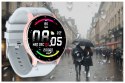 SMARTWATCH UNISEX GRAVITY GT1-8 - PULSOMETR, WŁASNE TARCZE (sg015h) SMARTWATCH UNISEX GRAVITY GT1-8 - PULSOMETR, WŁASNE TARCZE (sg015h)