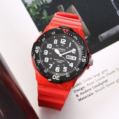 ZEGAREK MĘSKI CASIO MRW-200HC-4BVDF 10 Bar (zd174b) + BOX ZEGAREK MĘSKI CASIO MRW-200HC-4BVDF 10 Bar (zd174b) + BOX