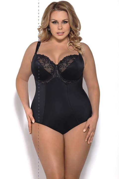 Gorsety, body, pasy Body Model K356 Gala Black - Gorsenia Lingerie - 90F