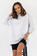 Bluza Damska Model Simple D27 Grey - IVON - XS/S Bluza Damska Model Simple D27 Grey - IVON - XS/S