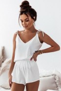 Piżama Damska Model Glen PK10 White - IVON - 40 Piżama Damska Model Glen PK10 White - IVON - 40