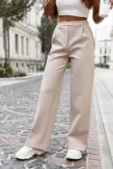 Spodnie Damskie Model Jinny T30 Beige - IVON - XS/S