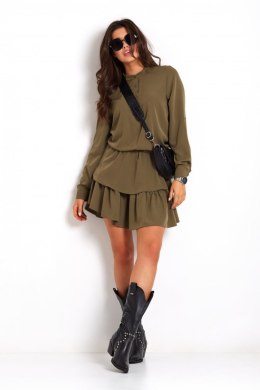 Sukienka Model 274 Kylie Khaki - IVON - 34