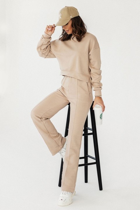 Bluza Damska Model Lamia D29 Beige - IVON - M/L Bluza Damska Model Lamia D29 Beige - IVON - M/L