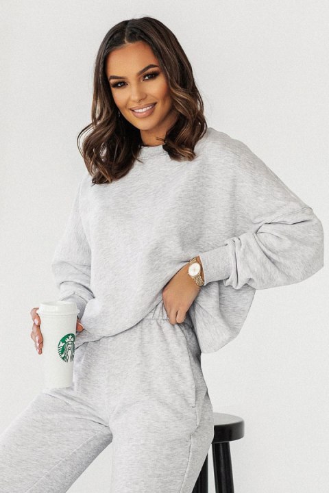 Bluza Damska Model Morelli D30 Grey - IVON - M/L Bluza Damska Model Morelli D30 Grey - IVON - M/L