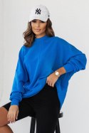 Bluza Damska Model Simple D27 Blue - IVON - XS/S Bluza Damska Model Simple D27 Blue - IVON - XS/S