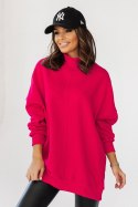 Bluza Damska Model Simple D27 Pink - IVON - XS/S