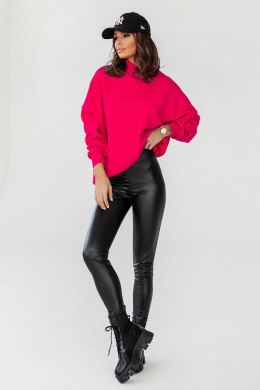 Bluza Damska Model Simple D27 Pink - IVON - XS/S