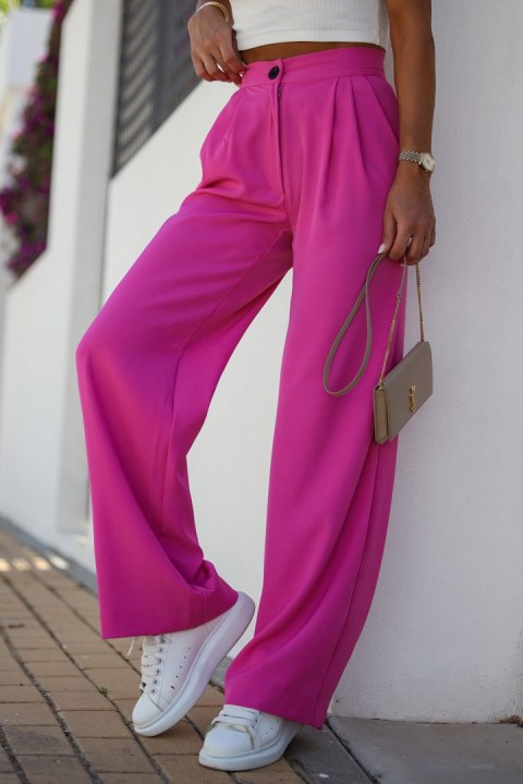 Spodnie Damskie Model Bahari 369 Pink - IVON - M Spodnie Damskie Model Bahari 369 Pink - IVON - M