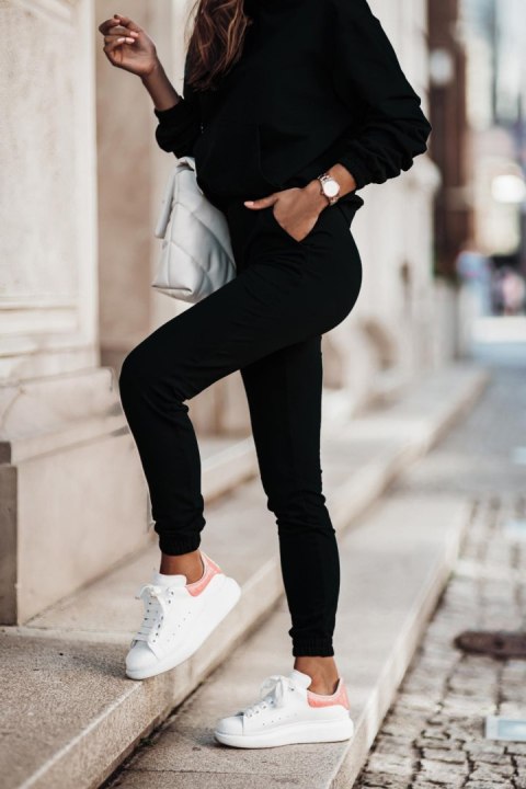 Spodnie Komplet Model Bibi D8 Black - IVON - XL/XXL