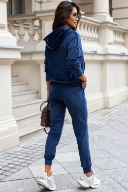 Spodnie Komplet Model Kanya D32 Navy - IVON - 3XL/4XL