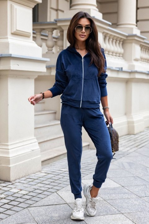 Spodnie Komplet Model Kanya D32 Navy - IVON - XL/XXL