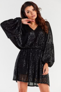 Sukienka Model A485 Black - awama - uniwersalny