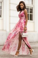 Sukienka Model Dolores 338 Pink - IVON - 36