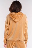 Bluza Damska Model A420 Beige - awama - uniwersalny