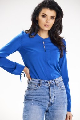 Bluzka Model A651 Blue - awama - M