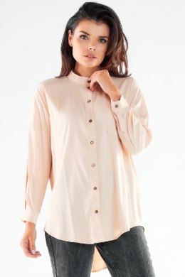 Koszula Damska Model A525 Beige - awama - S/M
