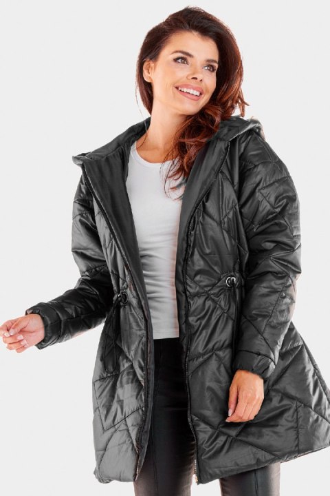 Kurtka Damska Model A540 Black - awama - L/XL