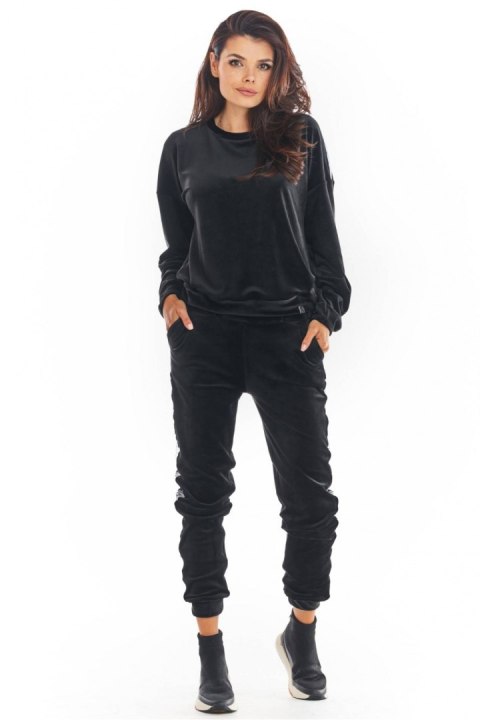 Spodnie Damskie Model A375 Black - awama - s