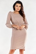 Sukienka Model A551 Beige - awama - XL