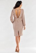 Sukienka Model A551 Beige - awama - XL