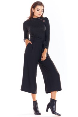 Sweter Damski Model A315 Black - awama - M