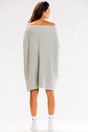 Sweter Damski Model A618 Grey - awama - uniwersalny Sweter Damski Model A618 Grey - awama - uniwersalny