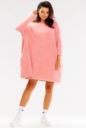 Sweter Damski Model A618 Pink - awama - uniwersalny Sweter Damski Model A618 Pink - awama - uniwersalny