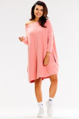 Sweter Damski Model A618 Pink - awama - uniwersalny