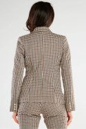 Żakiet Model A439 Brown - awama - L Żakiet Model A439 Brown - awama - L