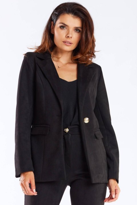 Żakiet Model A460 Black - awama - XL Żakiet Model A460 Black - awama - XL