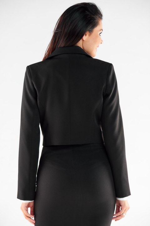 Żakiet Model A529 Black - awama - XL Żakiet Model A529 Black - awama - XL