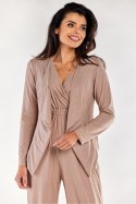 Żakiet Model A559 Beige - awama - S Żakiet Model A559 Beige - awama - S