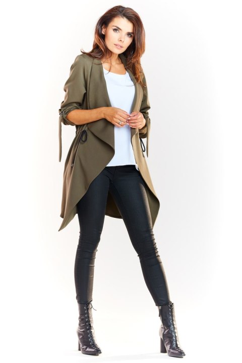 Bluza Damska Model A335 Khaki - awama - S/M Bluza Damska Model A335 Khaki - awama - S/M