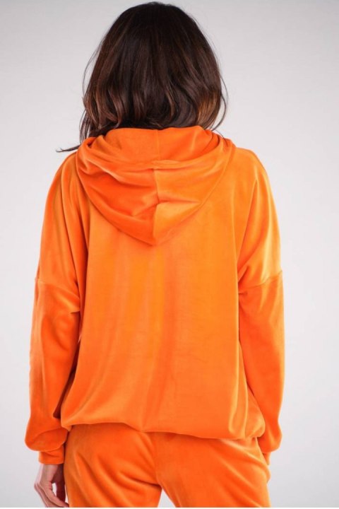 Bluza Damska Model A420 Orange - awama - uniwersalny Bluza Damska Model A420 Orange - awama - uniwersalny