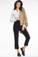 Bluzka Model A649 White - awama - L Bluzka Model A649 White - awama - L
