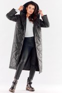 Płaszcz Damski Model A542 Black - awama - L/XL