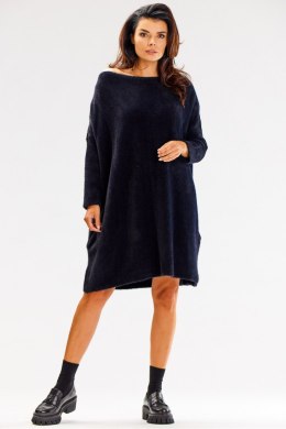 Sweter Damski Model A618 Black - awama - uniwersalny