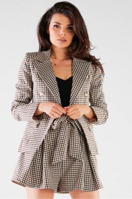 Szorty Damskie Model A438 Brown - awama - L