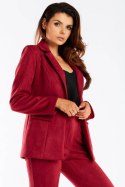 Żakiet Model A460 Bordo - awama - XL Żakiet Model A460 Bordo - awama - XL