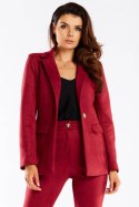 Żakiet Model A460 Bordo - awama - M Żakiet Model A460 Bordo - awama - M