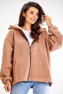 Bluza Damska Model A610 Beige - awama - uniwersalny